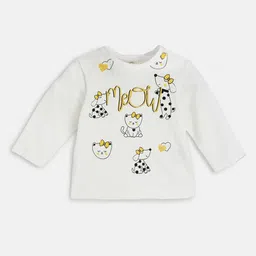 Chicco Girls Graphic Printed Regular Fit Cotton T-shirt-picture-17