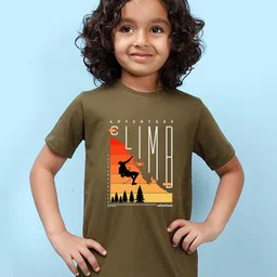 NUSYL Boys Graphic Printed Round Neck T-shirt-picture-23