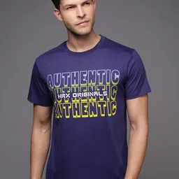 HRX by Hrithik Roshan Men Typography Printed Round Neck T-shirt-picture-49