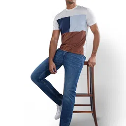 Celio Men Colourblocked T-shirt-picture-33