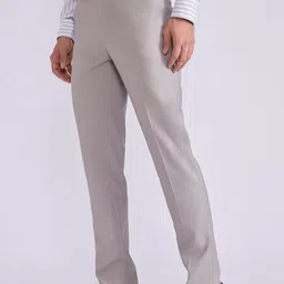 Espanshe Men Custom Slim Fit Easy Wash Formal Trousers-picture-20