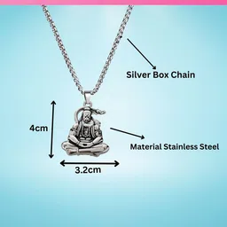 M Men Style Silver-Plated Geometric Pendants image 2