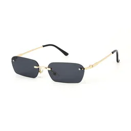 SALTY Men Rectangle Sunglasses with UV Protected Lens image 3