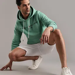 Tommy Hilfiger Men Printed Hooded Sweatshirt-image-94