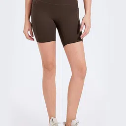 LULU & SKY Women Skinny Fit High-Rise Sports Shorts-picture-38