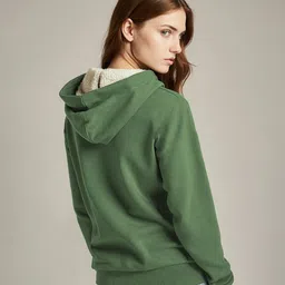 TOGS & TERRE Women Printed Hooded Sweatshirt image 5