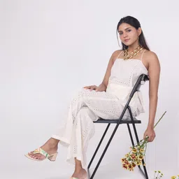 CAI Printed PU Block Sandals image 4