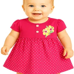 KidzzCart Polka Dot Print Fit & Flare Dress image 2