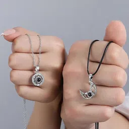 STYLEKRAFT Unisex Silver Pendant image 2