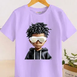 Dagcros Boys Printed Pure Cotton T-shirt-picture-37