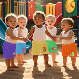 Toddylon Unisex Kids Printed Shorts image 4