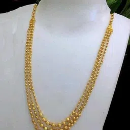 Princy Enterprise Gold-Plated Brass Necklace-picture-32