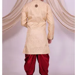 Desibutik Embroidered Mandarin Collar Sherwani image 5