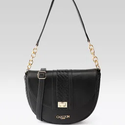 Carlton London Textured Handheld Bag-image-63