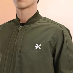 HRX by Hrithik Roshan Brand Logo Printed Training Jacket image 3