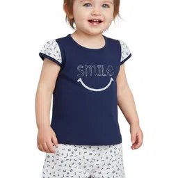 FABROYZ Girls Printed T-shirt with Shorts image 2