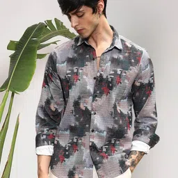 Moda Rapido Men Polyester Casual Shirts image 4