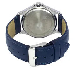 Helix Men Brass Dial & Leather Straps Analogue Watch TW055HG05 image 2