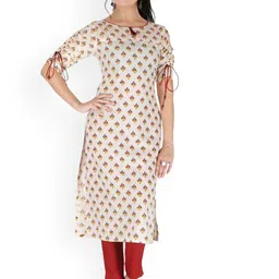 Neelokurti Ethnic Motifs Yoke Design Sequinned Kurta-picture-42