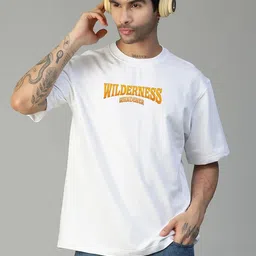 Moda Rapido Men Printed Pure Cotton Bio Finish T-shirt-image-40