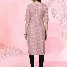 Ethnic basket Women Pack Of 2 Multicoloured Crepe Kurtas image 4