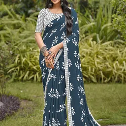 Mitera Floral Bagh Saree-picture-10