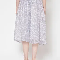 CORSICA Printed Flared Midi Skirts image 5