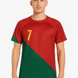 dostitch Men Ronaldo 7 Printed Football Jersey-picture-11