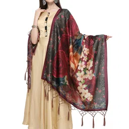 Kaizen TEXO FAB Ethnic Motifs Printed Dupatta image 5