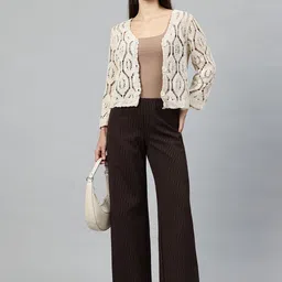 Pierre Carlo Open Knit Cardigan image 3