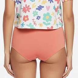 FiveFlag Pack Of 3 Combed Cotton Mid-Rise Hipster Briefs image 2