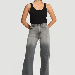 Bene Kleed Men Straight Fit High-Rise Heavy Fade Jeans image 3