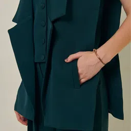 PROT-OFFICIAL V-Neck Top With Trouser image 5