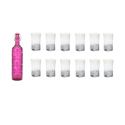 SOMIL Pink Glass Airtight Can Bottle-picture-29
