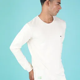 V-Mart Self Design Slim Fit T-shirt image 2