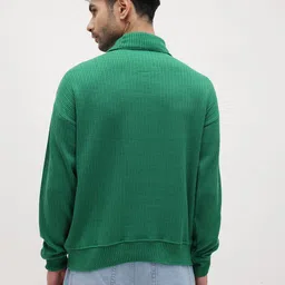 The Roadster Life Co. Turtle Neck Ribbed Pullover image 3