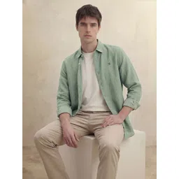 THE SHIRT CODE Self Design Textured Casual Shirt-picture-28