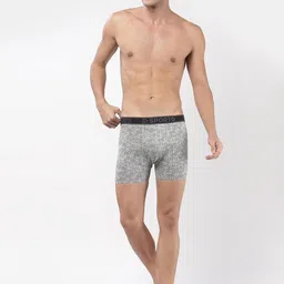 Sporto by Macho Men Pack Of 4 Printed Assorted Trunks Sporto_M1031-Printed-Long-4-S image 4