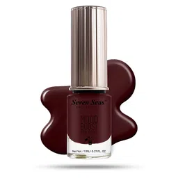 Seven Seas Mood Boost Long Lasting & Chip Resistant Nail Paint - 11 ml - Mulled Wine 14-image-59