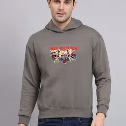 SZN Men Printed Hooded Sweatshirt image 5