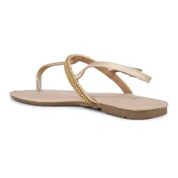 Inc 5 Women Solid T-Strap Backstrap Flat Sandals image 3