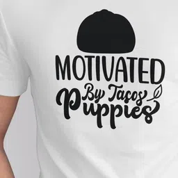 Seekbuylove Typography Printed Round Neck Bio Finish Pure Cotton T-shirt image 2