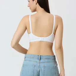 Libertina Pack of 3 Women Solid Non Wired Non Padded Full Coverage Bra image 5