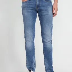 U.S. Polo Assn. Denim Co. Men Tapered Fit Heavy Fade Stretchable Jeans-picture-30