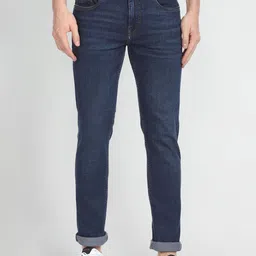 U.S. Polo Assn. Denim Co. Men Brandon Slim Tapered Fit Light Fade Stretchable Jeans image 1