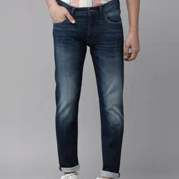 U.S. Polo Assn. Denim Co. Men Blue Brandon Slim Tapered Fit Heavy Fade Stretchable Jeans-picture-11