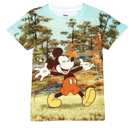 Wear Your Mind Boys Multicoloured Mickey Mouse Printed Extended Sleeves T-shirt-picture-19