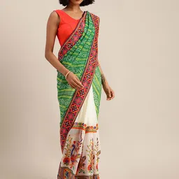 Mitera Bandhani Pure Georgette Bandhani Saree-picture-24