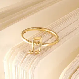 Mia by Tanishq 14KT Harmonic Beat BIS Hallmark Ring Gold -1.631 g-picture-20