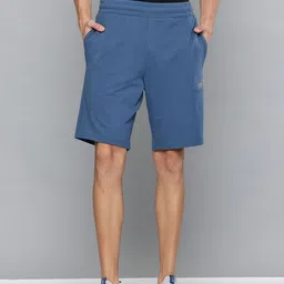 Puma Men Brand Logo Detail Mid-Rise Essential Terry Training Shorts-picture-35